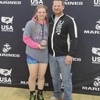 Sarah Pulk stands with Greg Hovden, a registered and certified USA Wrestling Coach who helped coach some girls from Minnesota, including Sarah and Emily Pulk, after Sarah earned a second-place finish at the 2024 U.S. Marine Corps Women’s National Championship, earning a spot on the U17 World Team. (submitted photo)