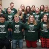 The GMR Math League concluded the season at its fifth meet, held in Bemidji on February 12. The team finished second in Section 8A. Pictured are (L-R): Front Row: Sawyer Strand, Vincent Stenberg, Meagan Otto, and Sierra Westberg; Middle Row: Delilah Nuriddinova, Sarah Pulk, Katelyn Waage, Kenzie Dahl, Mya Bennett, and Raegon Kuznia; Back Row: Will Foss, Levi Wahl, Quinn Vacura, Teagan Landsrud, Audrey Gust, and Jalyssa Gust. (submitted photo)