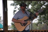 Hometown talent Brock Dexter performs live music for an audience at the Legion Park in Greenbush on August 24, an event sponsored by the Greenbush Women of Today. (photo by Ryan Bergeron)