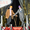 Alex Lunde and Landon Christianson cross their canes during the Las Vegas-themed Badger Prom on April 13, 2024 in the Badger School gym. Look for the Badger Prom sponsor page in the April 24 issue. (photo Val Truscinski)